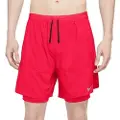 Nike Stride Dri-Fit-hybridløbeshorts til mænd (13 cm) - rød