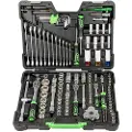 JBM Tool Case With Zinc Plated Sockets 132 Pieces Værktøjssæt