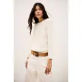 Ba&sh BA&SHtil kvinder. 1H25ISAA Isaac Sweater beige (36), Casual, Polyester