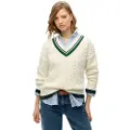 Superdry W6110668a Oversized V-hals Sweater