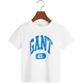 Gant 49 Archive Print 805208 T-shirt Med Korte ærmer