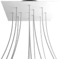 Creative Cables Krovnq4012f102 Xxl Rose-one Square Mat Hvid Rose Sæt