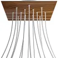 Creative Cables Kroq4014f110 Xxl Rose-one Kvadratisk Træ Rose-sæt