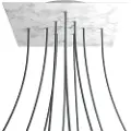 Creative Cables Kroq4010f105 Xxl Rose-one Square Carrara Marmor Rosesæt