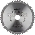 Wolfcraft 6737000 Rundsavsklinge Til Træ 210 Mm