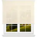 Wellhome Polyester Gennemsigtigt Rullegardin 180 X 250 Cm