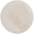 KMCarpets - Soft Pile Rug Dream Round - Natur - Luv- & ryatæpper - - Homeroom