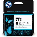 HP Blæk Sort 712 80ml