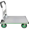JBM Sammenklappelig Vogn Med Aluminiumplatform 300kg