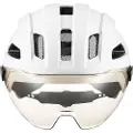 Uvex stride visor, cykelhjelm, hvid