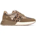 Xti Xtitil kvinder. 14467201-TAUPE Træningssko 144672 taupe (39), Fast, Blonder, Casual, Gråt