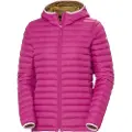 Helly Hansen Sirdal Hooded, fiberdunjakke, dame, pink