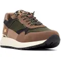 Xti Xtitil kvinder. 14420603-KAKI Træningssko 144206 grøn (40), 1-3 cm, Blonder, Casual