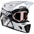 Leatt 9.5 Carbon+velocity 6.5 Iriz Off-road Hjelmsæt