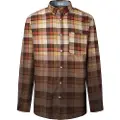 Pepe Jeans Pepe Jeanstil mænd. PM308200 Brun Charn-skjorte (XXL), Casual, Bomuld, Lange ærmer