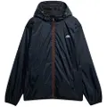 Superdry Superdrytil mænd. M5012248A Essential Tri Windbreaker-jakke marineblå (XXL), Casual, Polyester