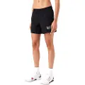 Emporio Armani EA7til kvinder. 8NTS70_TN6TZ Shorts Ventus7 sort (XXL), Casual, Sport, Løb, Multisport, Polyester