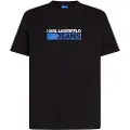 Karl Lagerfeld Slim Logo T-shirt Med Korte ærmer