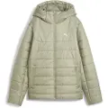 Puma Essentials Hooded Padded Jacket Women, Clothing, Lux Army, S