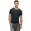 Superdry Merchant Grandad T-shirt Med Korte ærmer