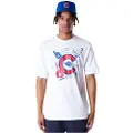 New Era Mlb Food Graphic Chicago Cubs T-shirt Med Korte ærmer