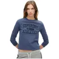 Superdry Athletic Ringer Slim T-shirt Med Lange ærmer