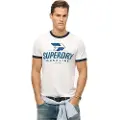 Superdry Modern Industry Relaxed T-shirt Med Korte ærmer