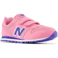 New Balance New Balancetil piger. PV500V1 Træningssko 500 Hook & Loop pink (32), Fast, Ruskind, Velcro, Casual, børnetøj