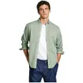 Pepe Jeans Pepe Jeanstil mænd. PM308728 Manley grøn skjorte (XXL), Casual, Bomuld, Lange ærmer