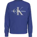 Calvin Klein Jeans Monogram Terry Cn Sweatshirt