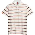 Superdry Lightweight Stripe Kortærmet Polo