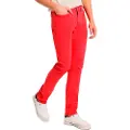 LOIS Jeans Lois Jeanstil mænd. 101912342 Bukser 137700 rød (30), Casual, Bomuld
