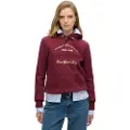 Superdry Luxe Metallic Logo Hættetrøje