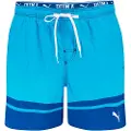 Puma Colour Block Mid Badeshorts