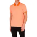 Emporio Armani Emporio Armanitil mænd. EM000571_AF12330 Koralfarvet kortærmet poloshirt (XL), Casual, Bomuld, Korte ærmer