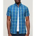 Superdry Lightweight Check Kortærmet Skjorte