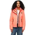 Superdry Superdrytil kvinder. W5011850A Vindjakke med hætte Mountain coral (XXS), Casual, Polyester, Koralfarvet