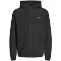 Jack & Jones Basic Zip Plus Size Sweatshirt Med Lynlås