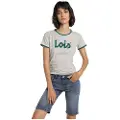 LOIS Jeans 5391 Højtaljede Denim Shorts