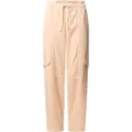 Pepe Jeans Pepe Jeanstil kvinder. PL211809 Garment dyed cargo-bukser Hadda hvid (L), Casual, Bomuld, Bæredygtig