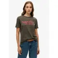 Superdry Venue Metallic Relaxed T-shirt Med Korte ærmer