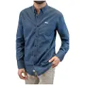 Bendorff Bendorfftil mænd. 840225169 Skjorte 134170 navy (M), Casual, Bomuld, Lange ærmer, Blå