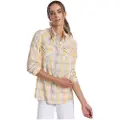 LOIS Jeans Lois Jeanstil kvinder. 431182243 Flerfarvet langærmet skjorte (XS), Casual, Viscose, Lange ærmer