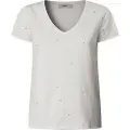 Pepe Jeans Pepe Jeanstil kvinder. PL506023 Rolly T-shirt hvid (S), Casual, Bomuld, Korte ærmer