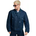 G-Star G-Startil mænd. D25202-D785-001 Origins Selvedge-jakke blå (XL), Casual, Økologisk bomuld, Bæredygtig