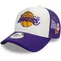 New Era Nba Flower La Lakers Truckerhat