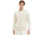 Tom Tailor 1037447 Tonal Check Skjorte Med Lange ærmer