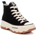 Refresh Refreshtil kvinder. 17231701-NEGRO Træningssko 172317 sort (39), 3-5 cm, Blonder, Lynlås, Casual