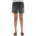Superdry Superdrytil kvinder. W7110449A Sorte shorts i mellemhøjde (26), Casual, Bomuld, Denim