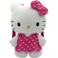 Cyp Brands Hej Kitty Lyserød Plys Rygsæk 35 Cm